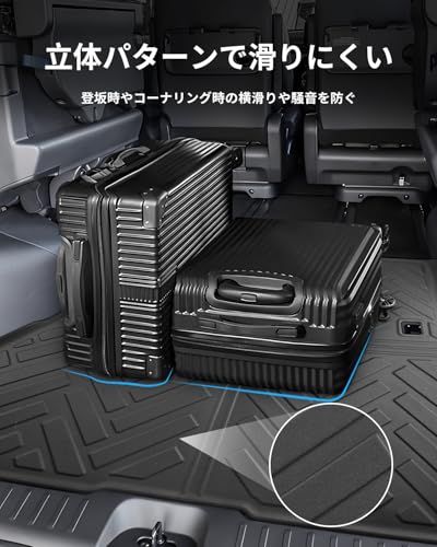 日産 セレナ C28 ラゲッジマット c28 セレナ 2WD専用 3D 防水マット TPE製 滑り止めマット 取り付け簡単 防キズ 防水 防汚 滑り止め セレナ c28 e-powerアクセサリー 内装 カスタム パーツts b5662848