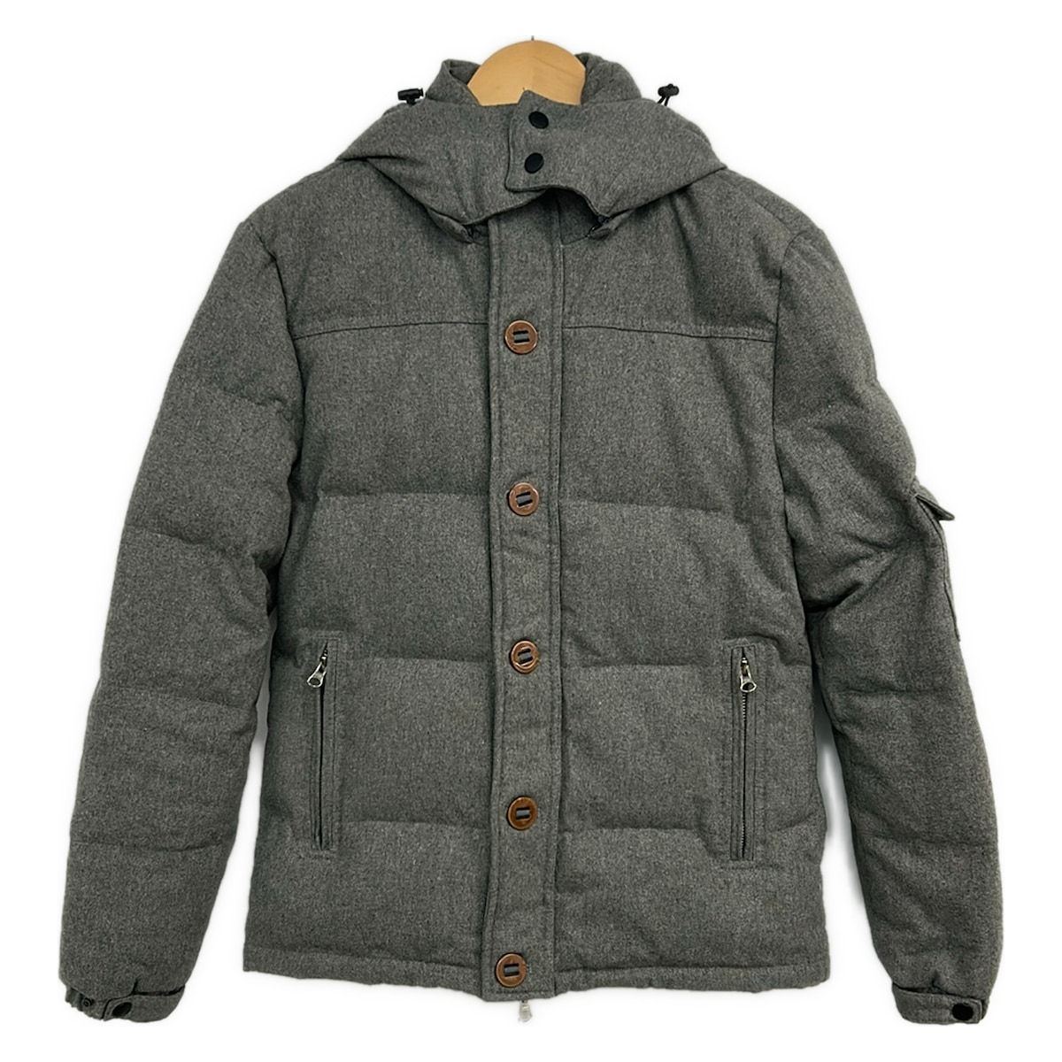 BEAUTY&YOUTH UNITEDARROWS(ビューティアンドユース ユナイテッドアローズ) ダウンジャケット サイズL メンズ美品 - グレー 長袖/冬 6,300円