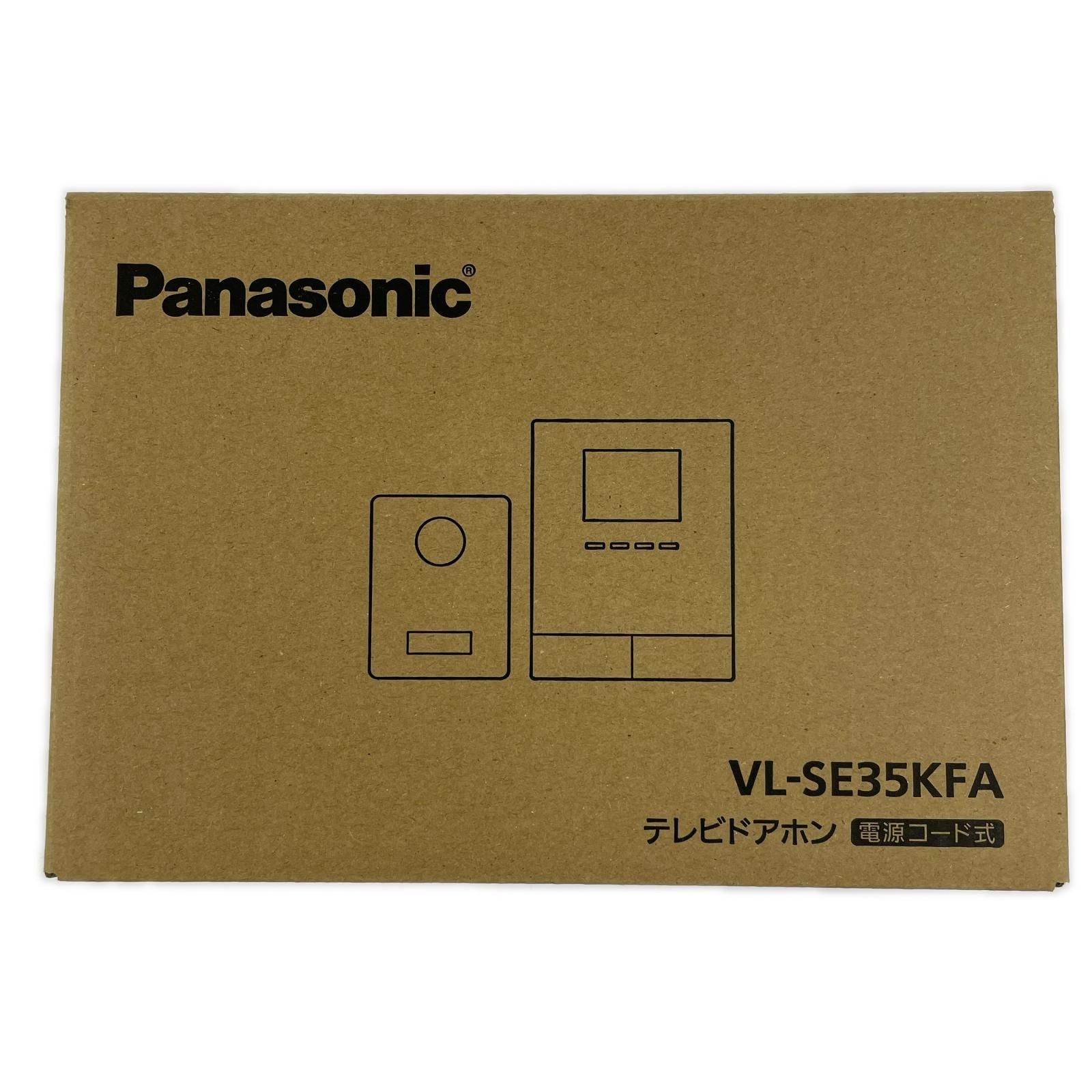 Panasonic パナソニック テレビドアホン 電源コード式 VL-SE35KFA 開封未使用品