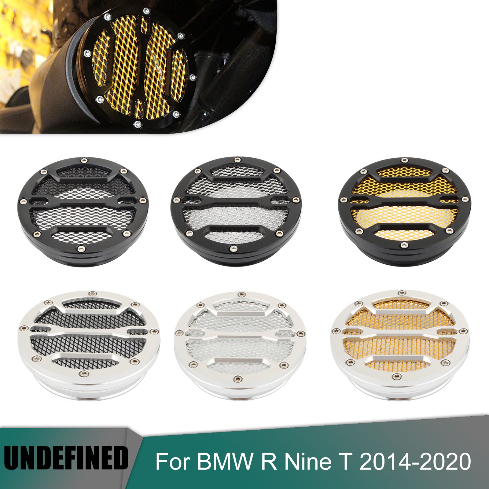 BMW R NineT 2014-2020 用 エアインテークガード アルミ製
