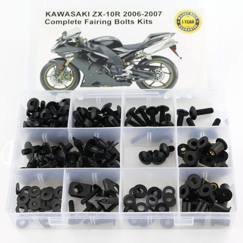カワサキ ZX-10R 2006-2007 用 ボルトキット ステンレス製