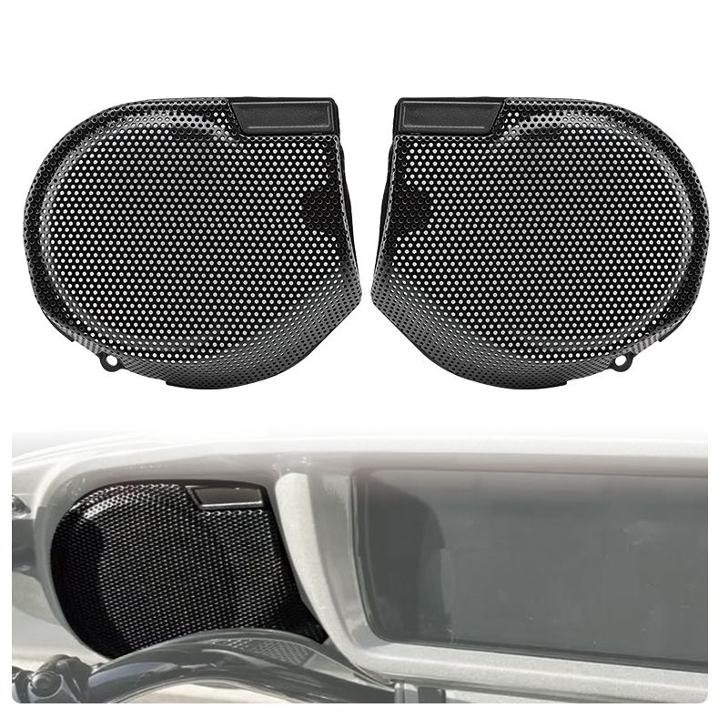ハーレー FLHX/FLHXU/FLHLT/FLHXL 用 スピーカーグリルホーンカバー ブラック 11,684円