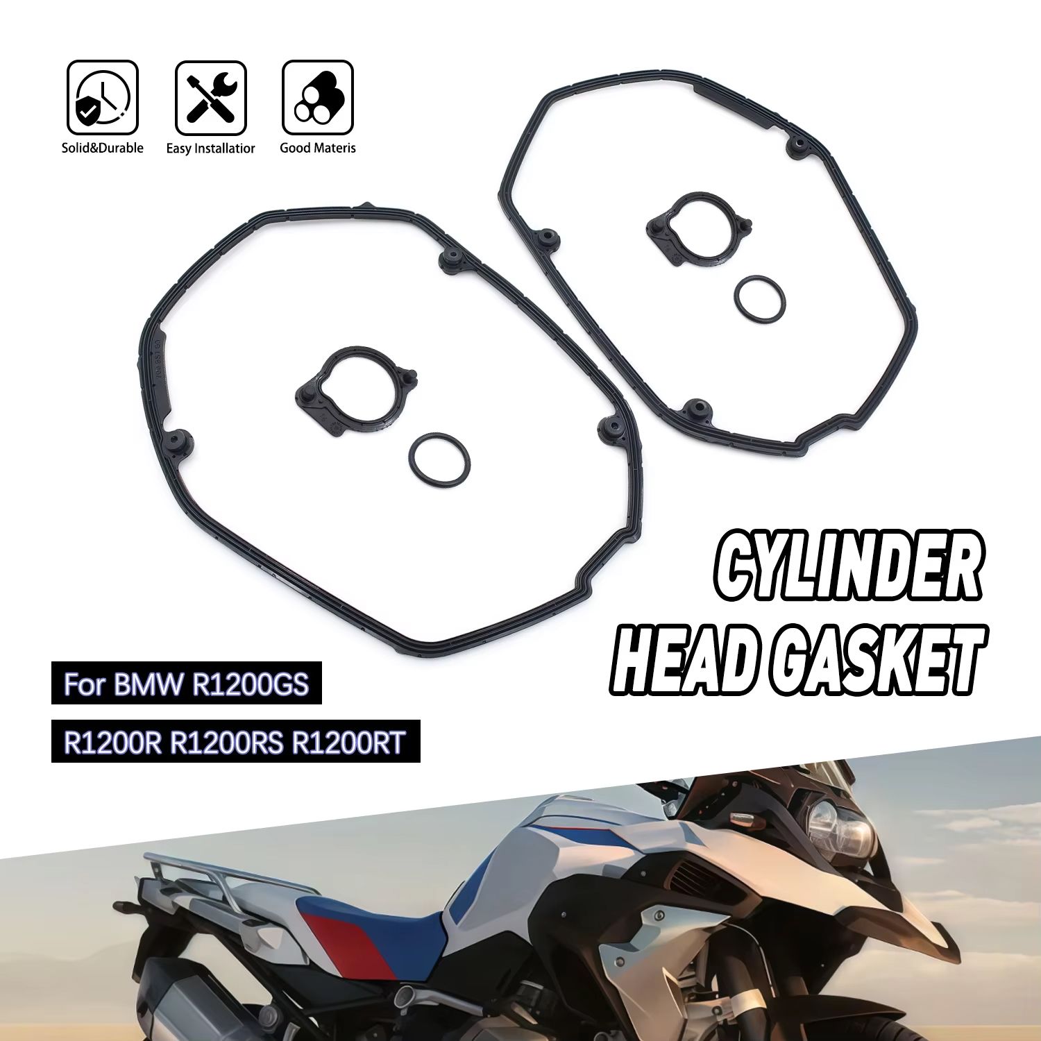 BMW R1200GS/R1200R/R1200RT 用 エンジンバルブカバーガスケット 11128542057