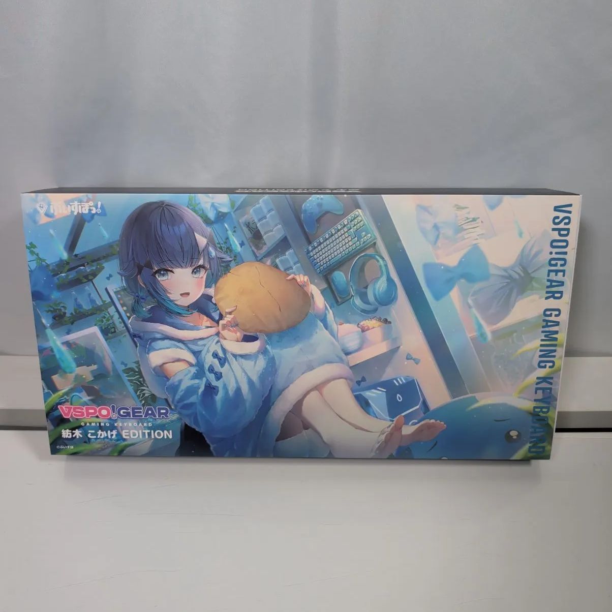 【極美品・完品】VSPO! GEAR ゲーミングキーボード 紡木こかげEdition