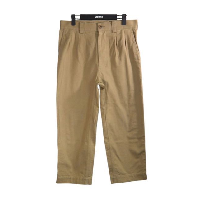COMME des GARCONS 22ss COTTON TWILL 2TUCK PANTS サイズS HI-9011 AD2021 コムデギャルソン コットン ツイル 2タック パンツ ボトムス 大名店