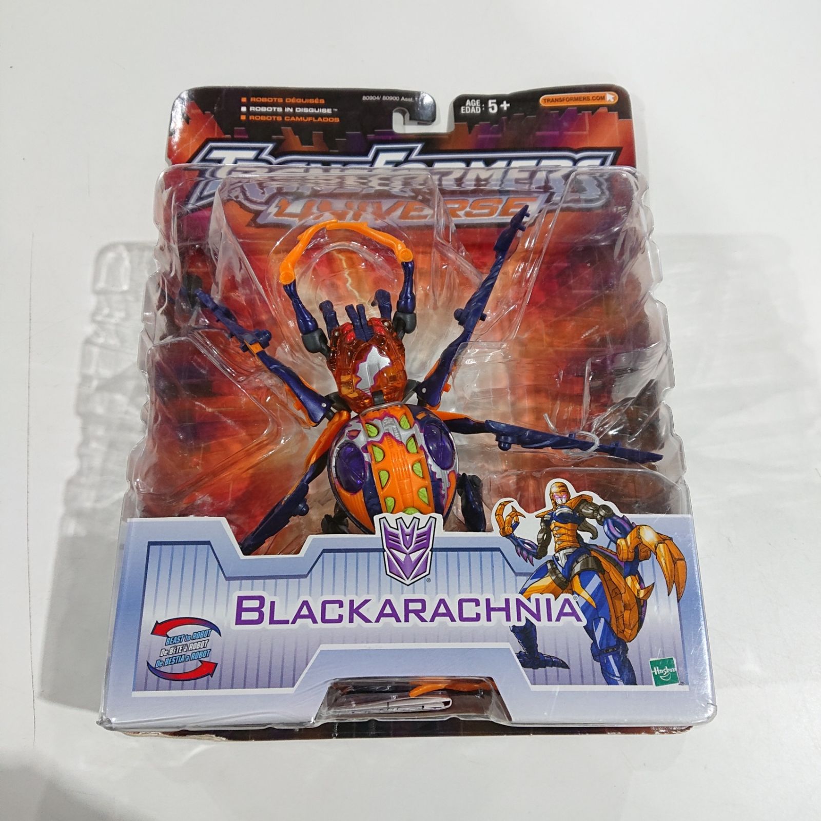 ハズブロ トランスフォーマー ユニバース ブラックアラクニア ビーストウォーズ マシーンズ