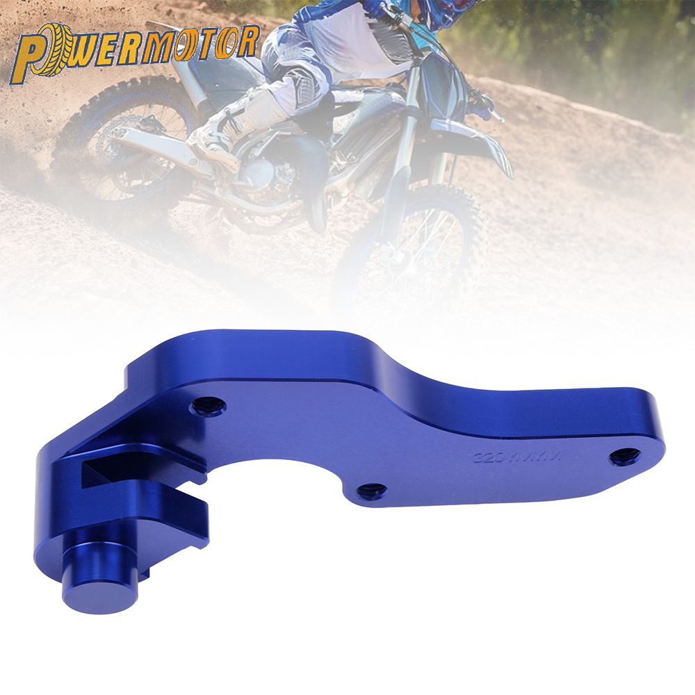 ヤマハ YZ WR 125 250 WRF YZF 320mm フロントフローティングブレーキディスクローターブラケット