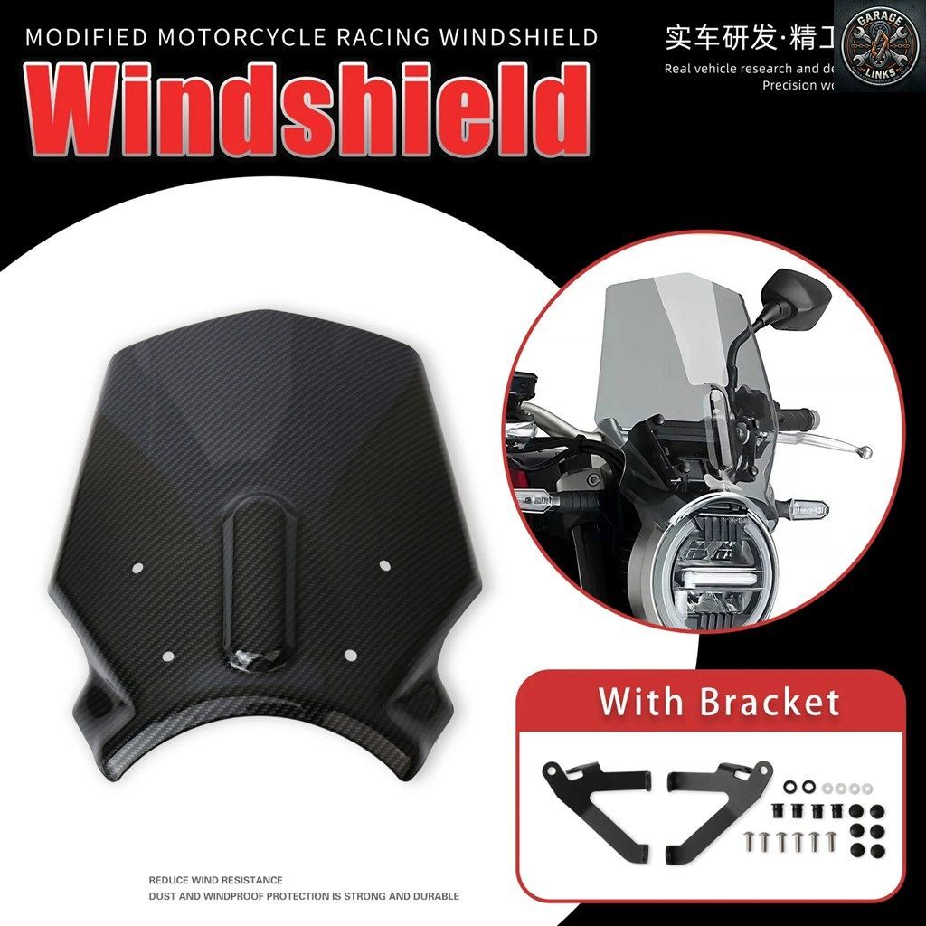 CB650R 2024-2026 オートバイ用ウインドスクリーン ウインドシールド ウインドディフレクター シールドプロテクター