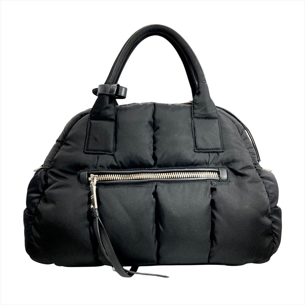 プラダ PRADA テスート ボンバー TESSUTO BOMBER ハンドバッグ 2WAY ナイロン BL0881 ブラック シルバー金具 ボストン ショルダーバッグ【中古】 プラダ PRADA テスート ボンバー TESSUTO BOMBER ハンドバッグ 2WAY ナイロン BL0881 ブラック シルバー金具 ボストン ショルダーバッグ【中古】