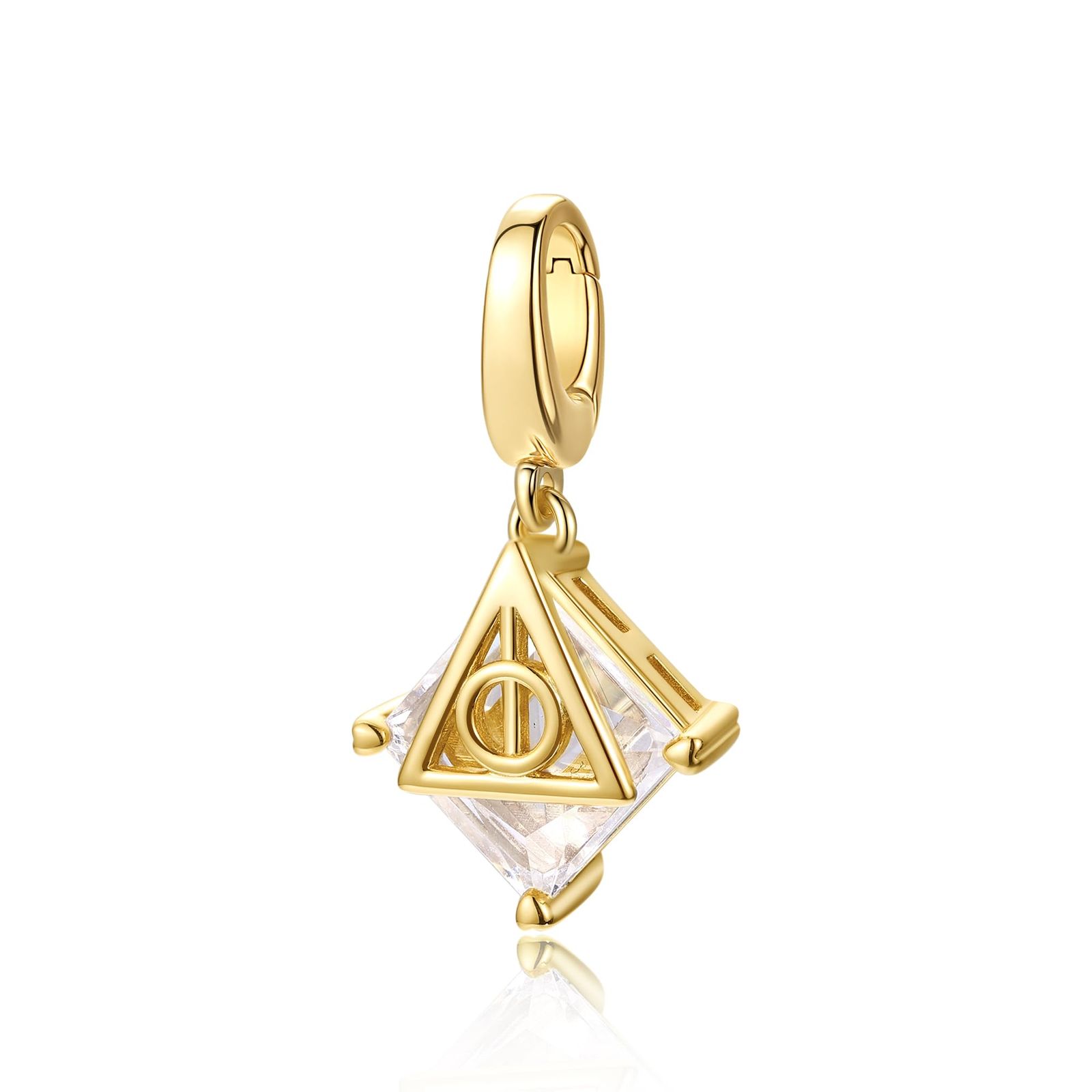 x Harry Potter 公式コラボ 死の秘宝 チャーム ネックレス シルバー 地金 ハリー・ポッター ハロウィン クリスマス 7,254円