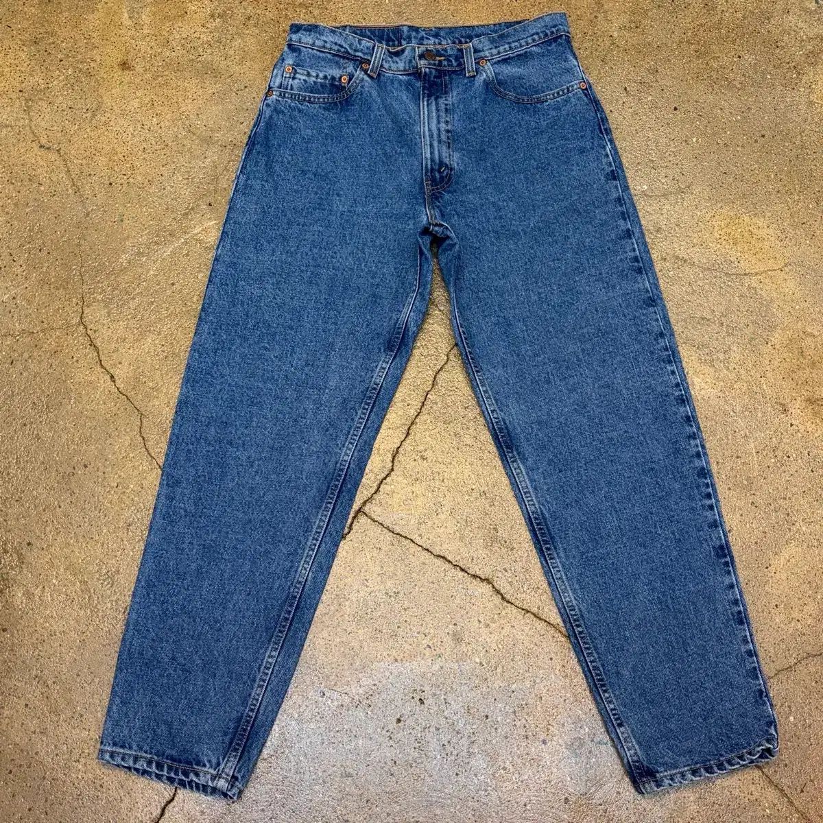 90s USA製 ヴィンテージ リーバイス550 サルエル デニムパンツ