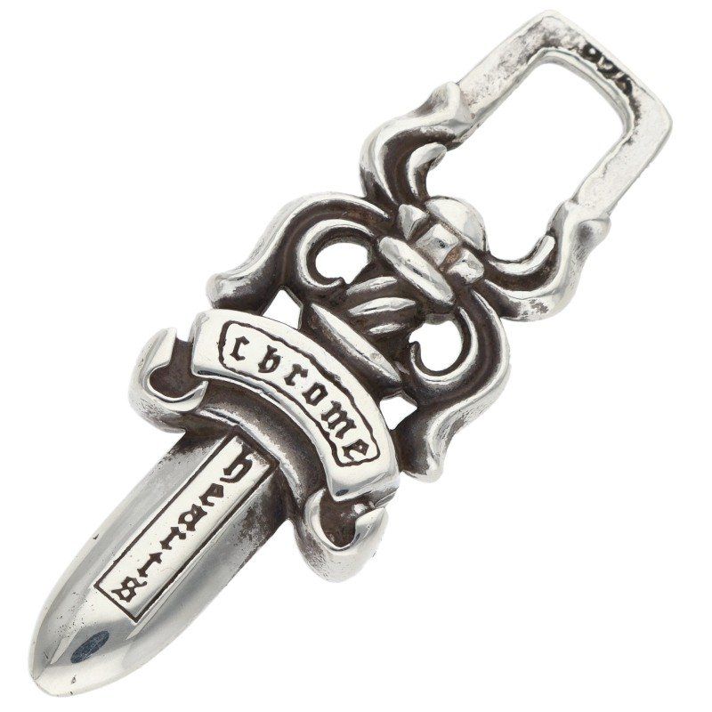クロムハーツ #5DAGGER ZIP1/#5ダガーチャーム シルバーネックレストップ メンズ #5 66,616円