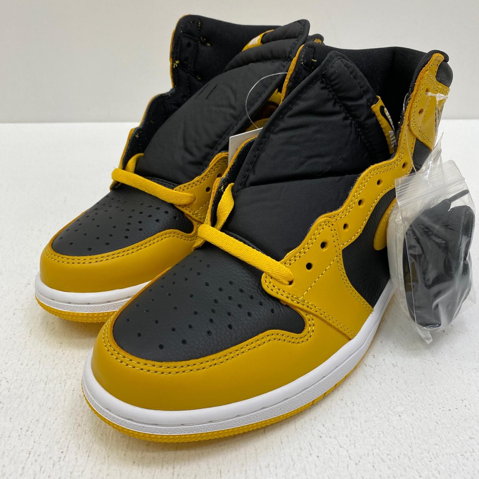 【加古川店】 中古 NIKE | ナイキ スニーカー Air Jordan 1 High OG 'Pollen' 555088-701 イエロー 27.5cm 【126】