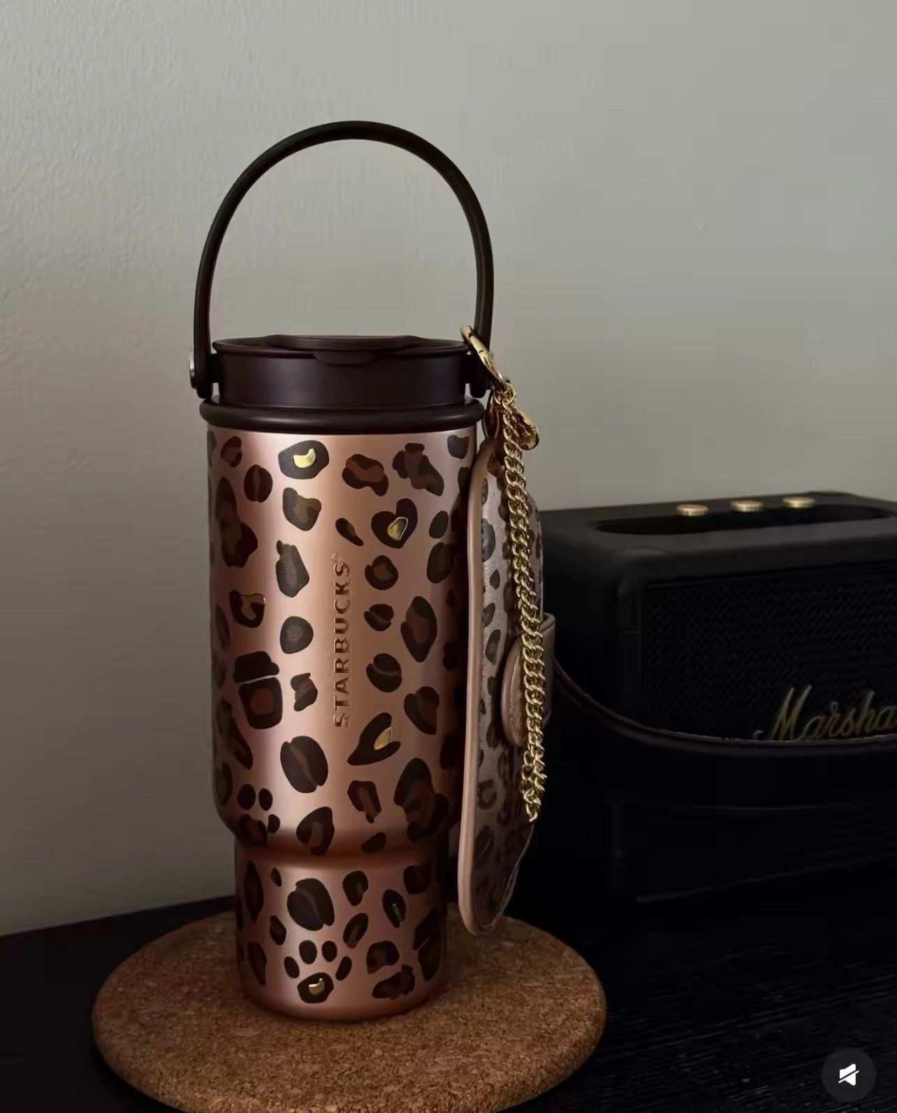 海外限定 新品スターバックス　ヒョウ柄 タンブラー サングラスケース　レオパード 新作】Starbucks スターバックス ヒョウ柄 レオパード コーヒートーン