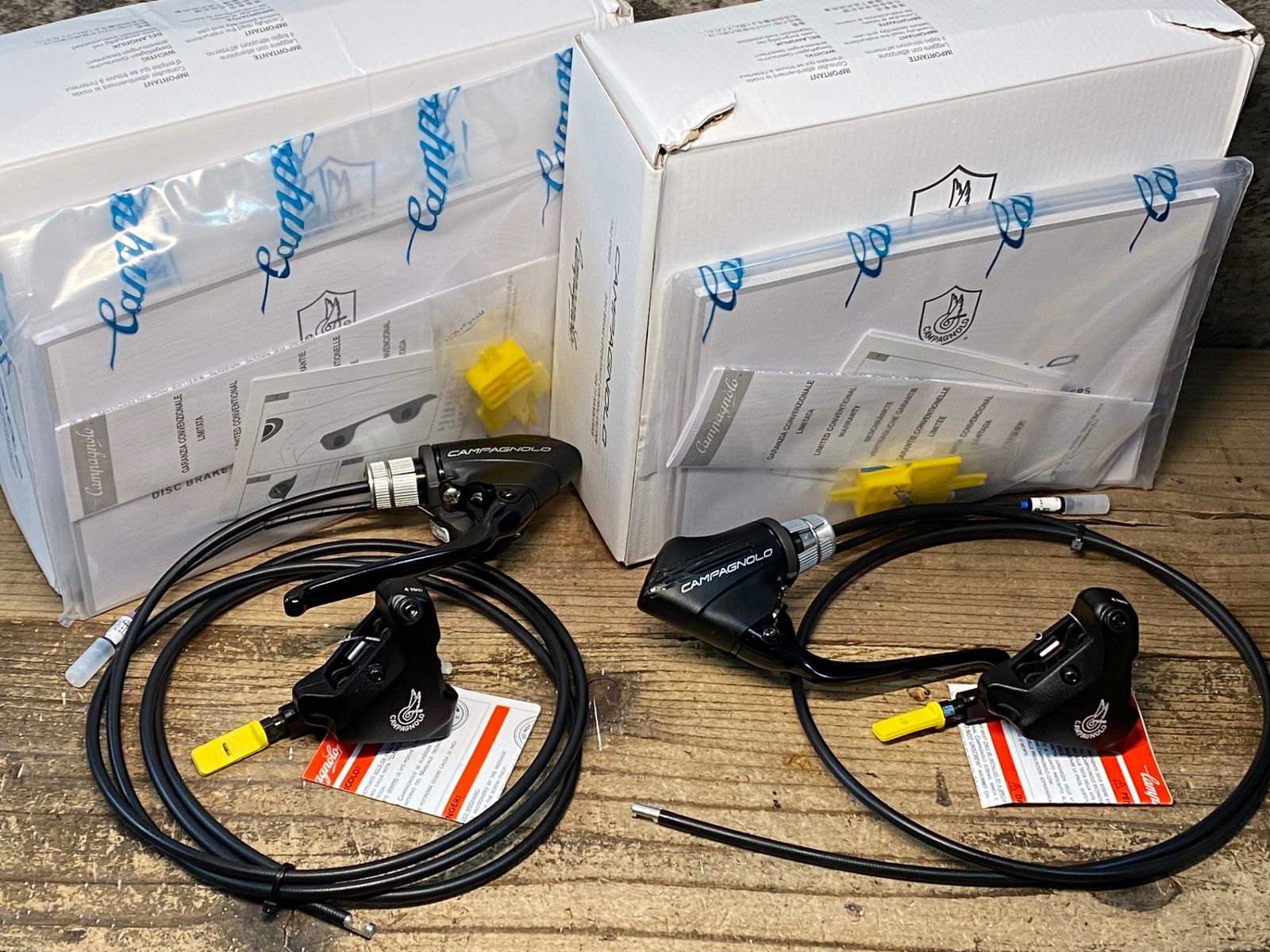 JJ332 カンパニョーロ CAMPAGNOLO SUPER RECORD EPS TT DB レバー ブレーキセット 58,080円