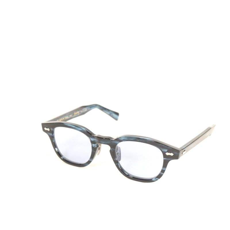 【中古A】メンズ ディグナクラシック DIGNA Classic 995E Jimmy BL 46□24-145 ジミー ブルーササ チタンパッド サングラス メガネ フレーム 鯖江製 ケース付