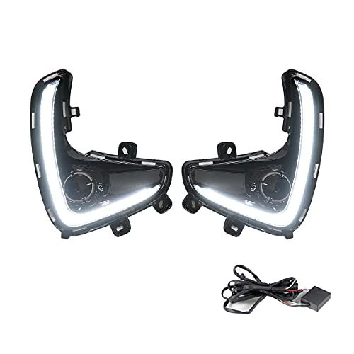N◆ヤリス MXPH MXPA 10 15 KSP210 系 LEDデイライト フォグライト シーケンシャル 機能付き 流れる ウィンカー 連動 デイランプ LED FJ5318