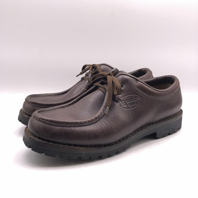 【中古】SCARPA チロリアンシューズ サイズ44 ブラウン スカルパ[17]