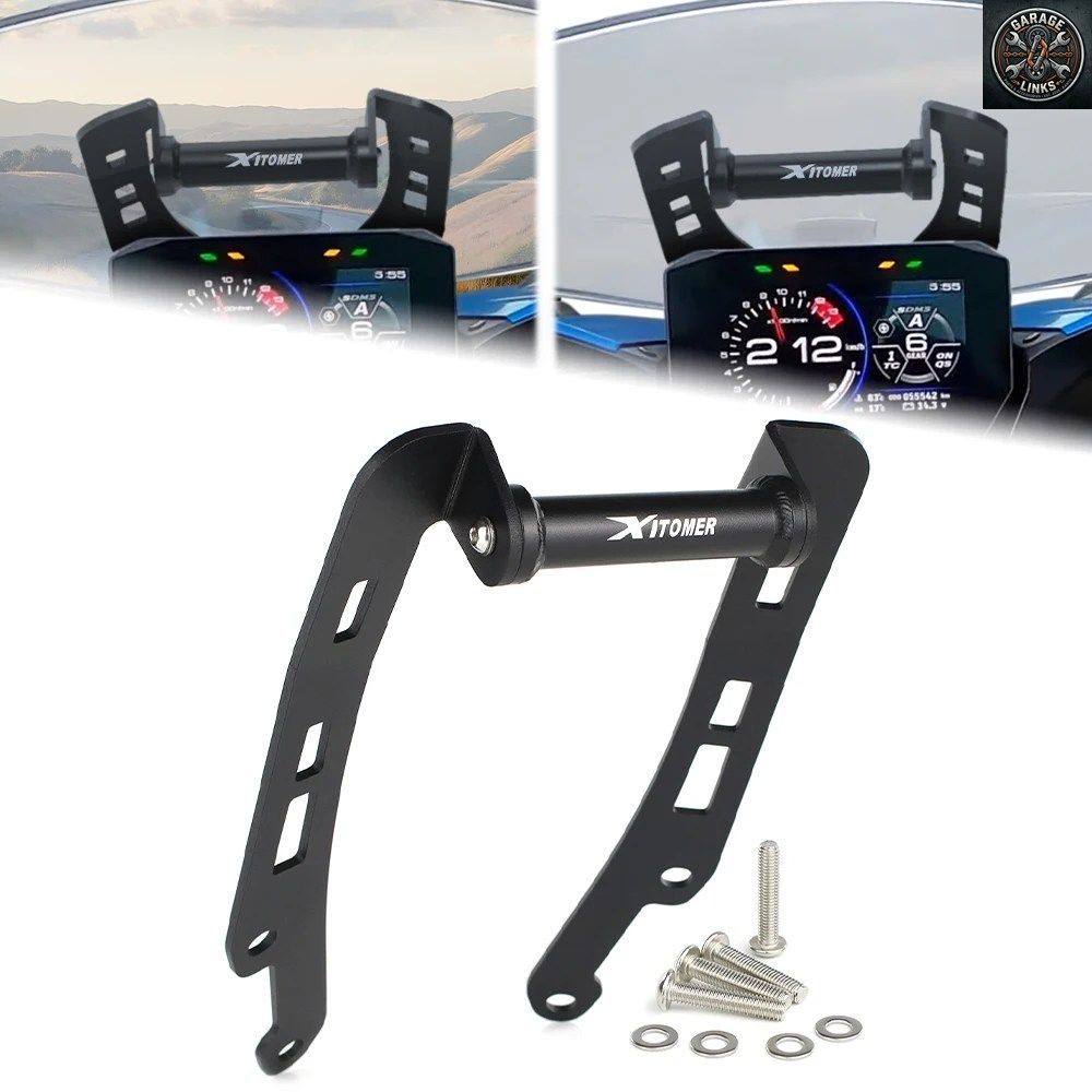 GSX-S1000 GT 2022-2026 GSX-S1000 GT PLUS オートバイ用 GPS ナビゲーション プレートブラケット 携帯電話ホルダー スタンド サポート