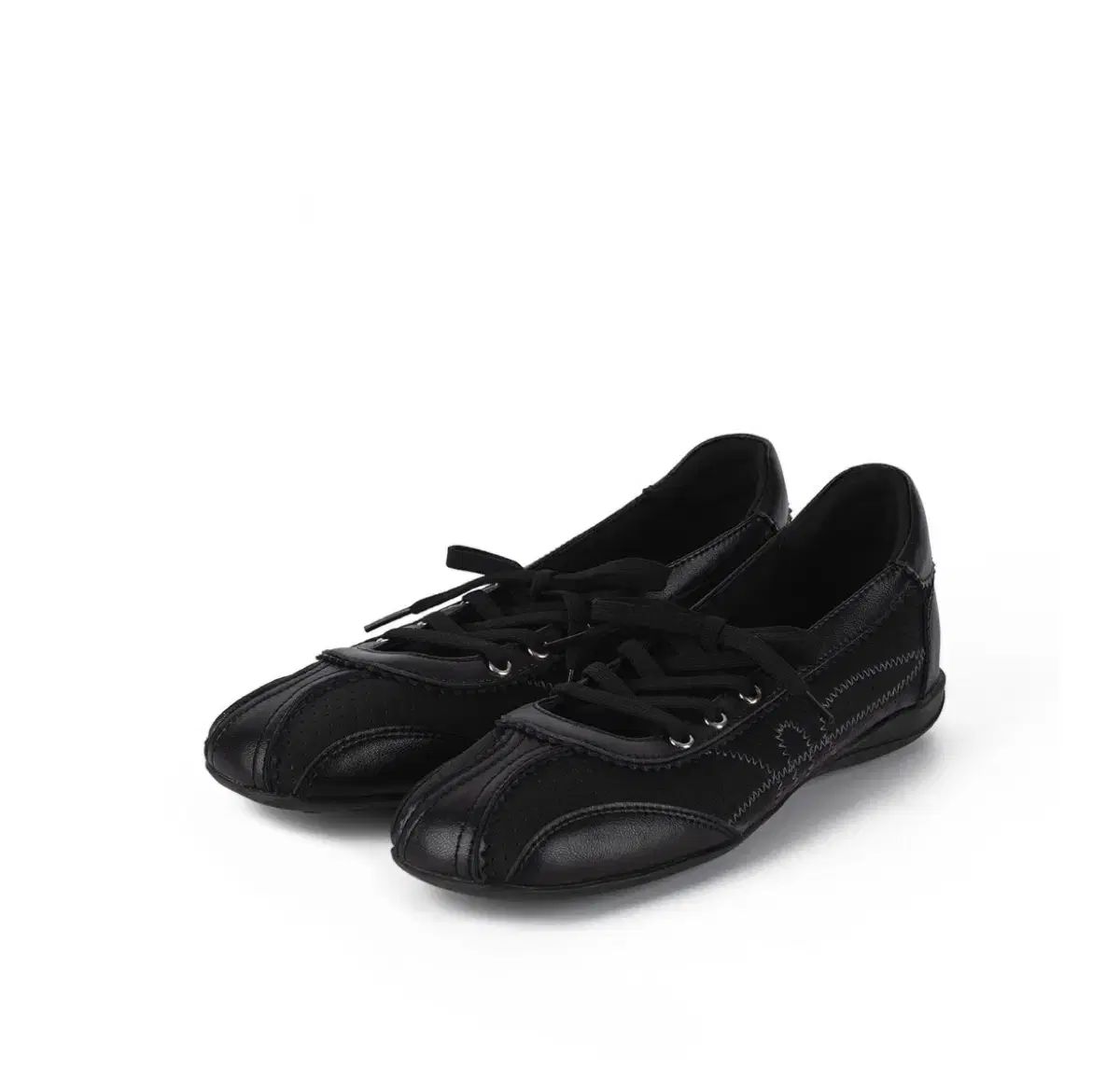 KHIHO LUNE LACEUP SNEAKERS BLACK