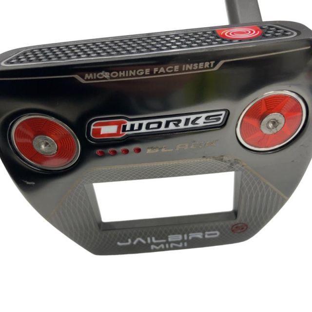 【中古】 オデッセイ O WORKS BLACK JAILBIRD MINI S 34インチ パター PT スチール (フレックスその他) メンズ 男性用 右利き 右用 Cランク ゴルフクラブ