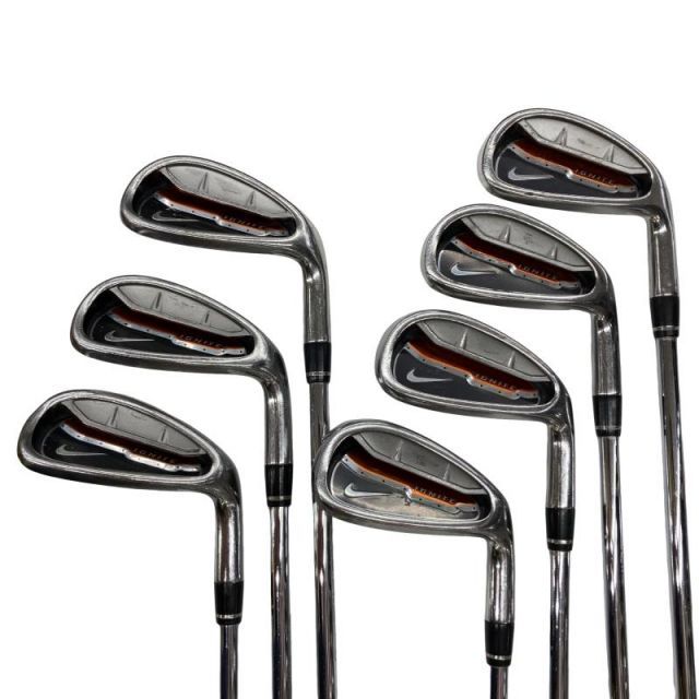 【中古】 ナイキ NIKE IGNITE HYBRID IRON 9S アイアンセット IR NIKEスチール (フレックスUNI) メンズ 男性用 右利き 右用 Dランク ゴルフクラブ