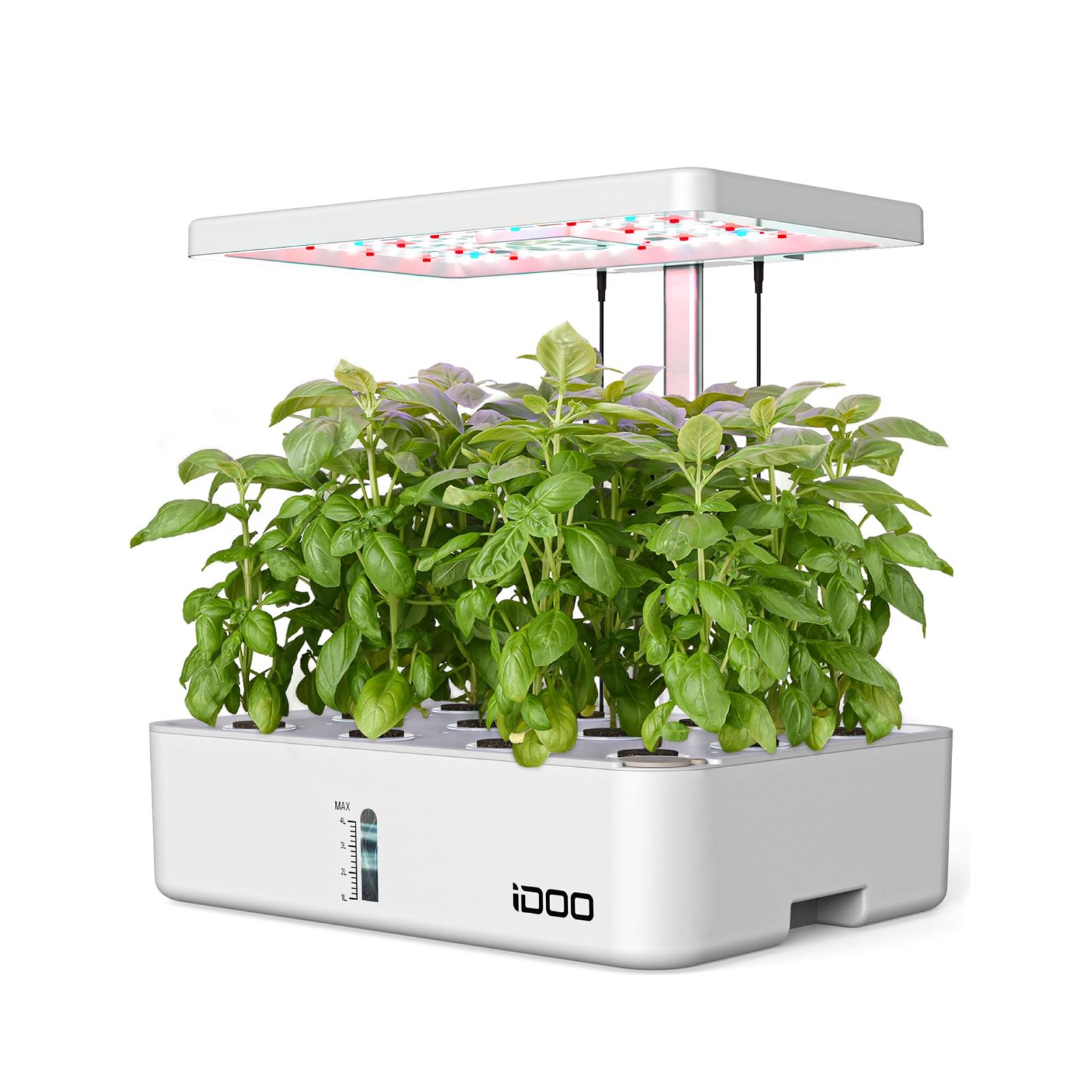 iDOO 水耕栽培キット 水耕栽培 セット 室内 植物育成LEDライト付き すいこう栽培キット 育苗キット 育成 おしゃれ 家庭菜園 野菜栽培セット 育苗キット 自動水循環システム搭載 ランプシェードの高さ調節可能 同時に12株野菜栽培可能 bb3686d2