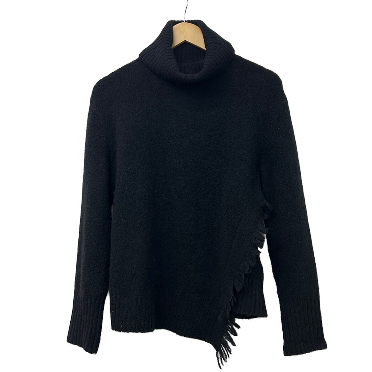 3.1 Phillip lim(スリーワンフィリップリム) 長袖セーター サイズS レディース美品 - F191-7322LAL 黒 タートルネック