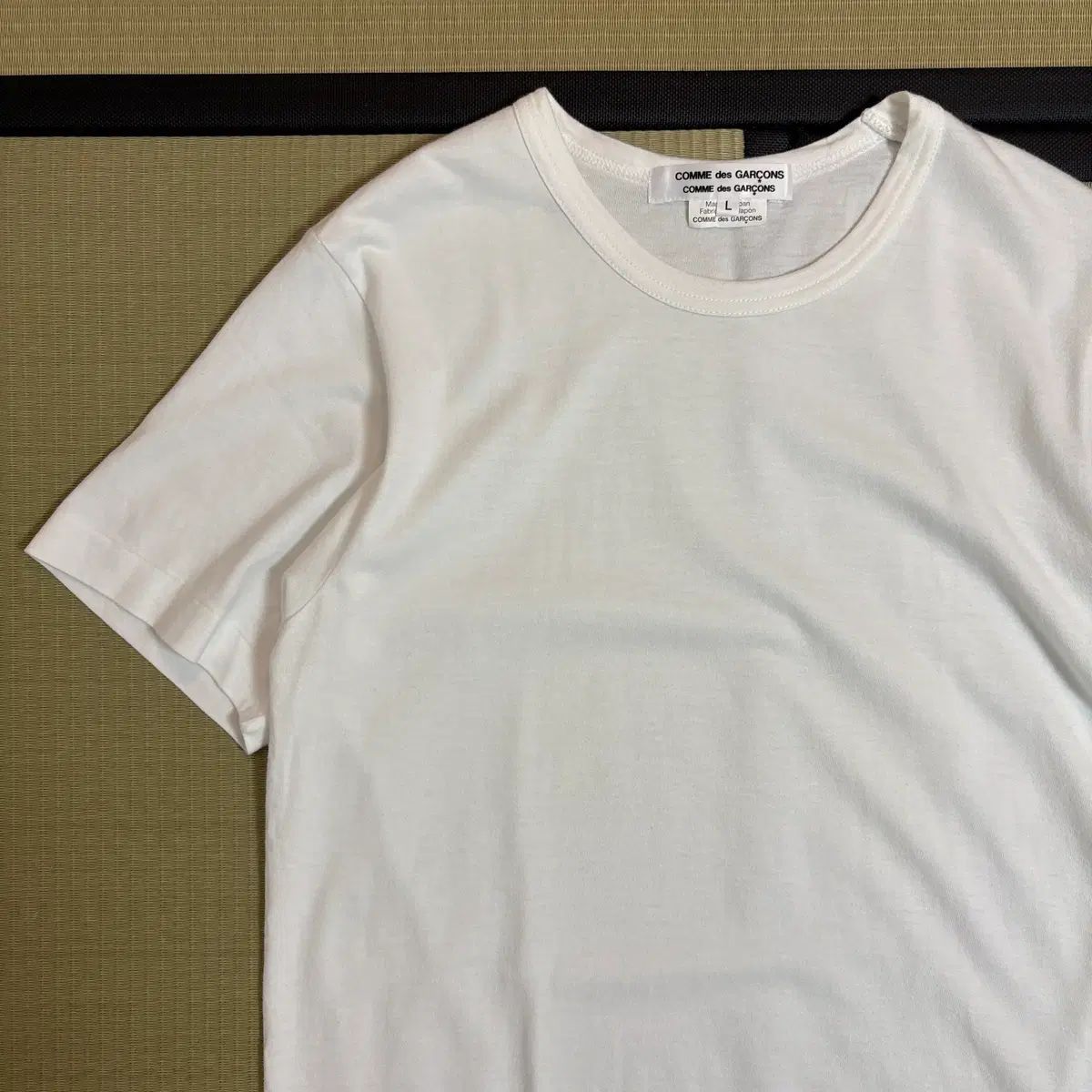 COMME des GARCONS コム・デ・ギャルソン コム・デ・ギャルソン ヘム フリル 半袖 Tシャツ