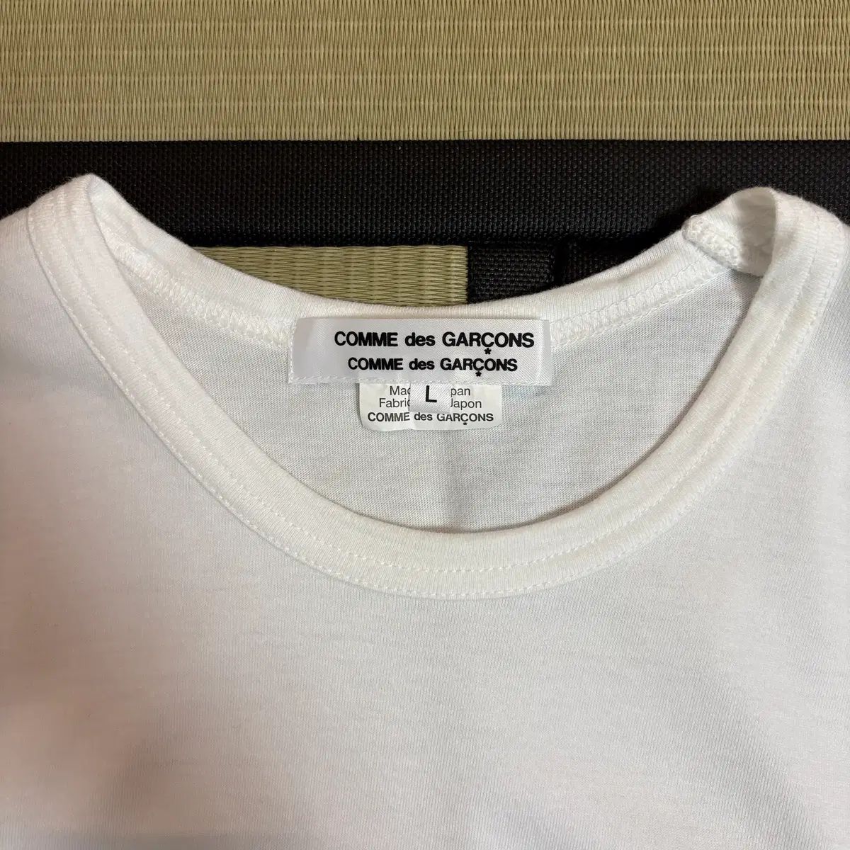 COMME des GARCONS コム・デ・ギャルソン コム・デ・ギャルソン ヘム フリル 半袖 Tシャツ