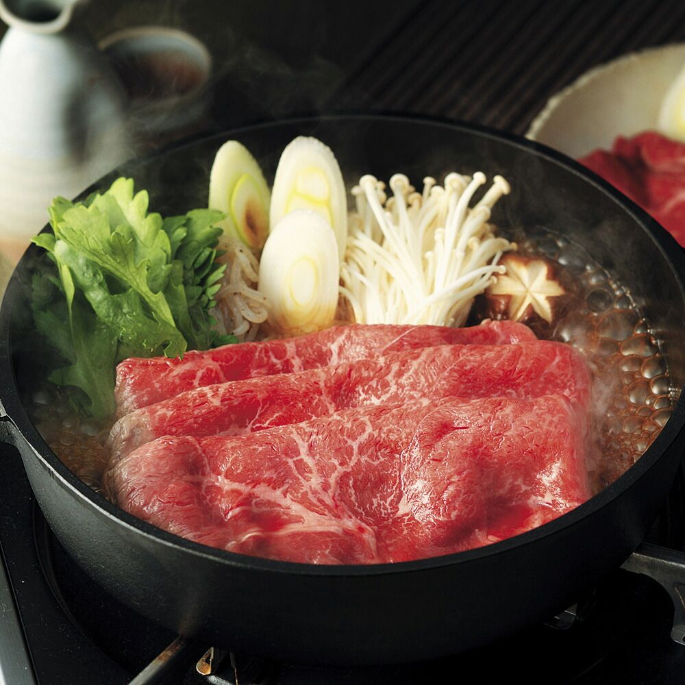 肉の芸術品 三大和牛の最高峰 松阪牛＆神戸ビーフすきやき食べ比べ 9,882円