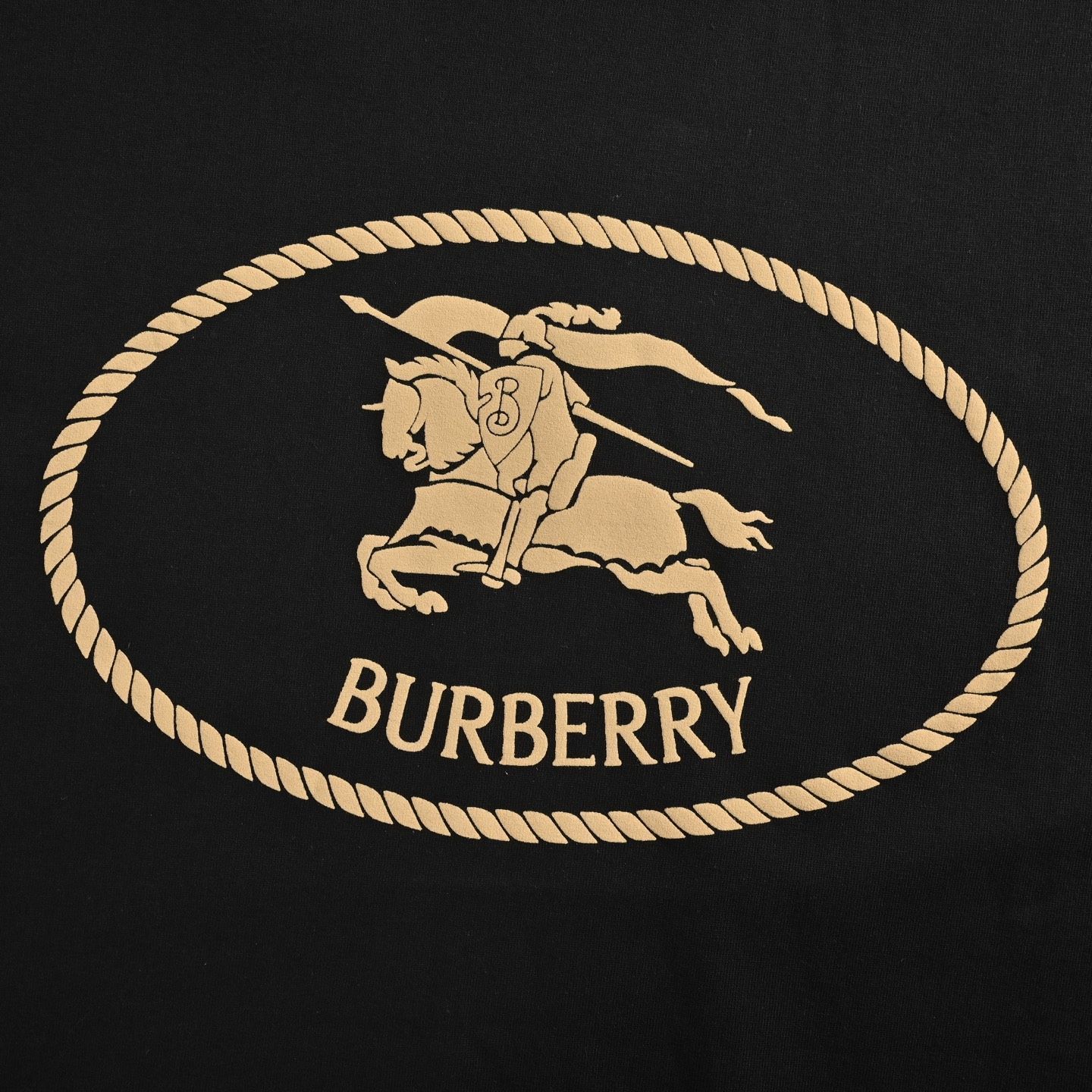 【今日特価】Burberry 25ss 円形ウォーホースプリント T シャツ