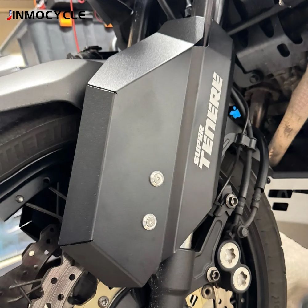JINMOCYCLE ヤマハ XT1200Z XTZ1200 XT1200ZE スーパーテネレ1200 2010〜2024対応 フロントフォークガード アルミ製
