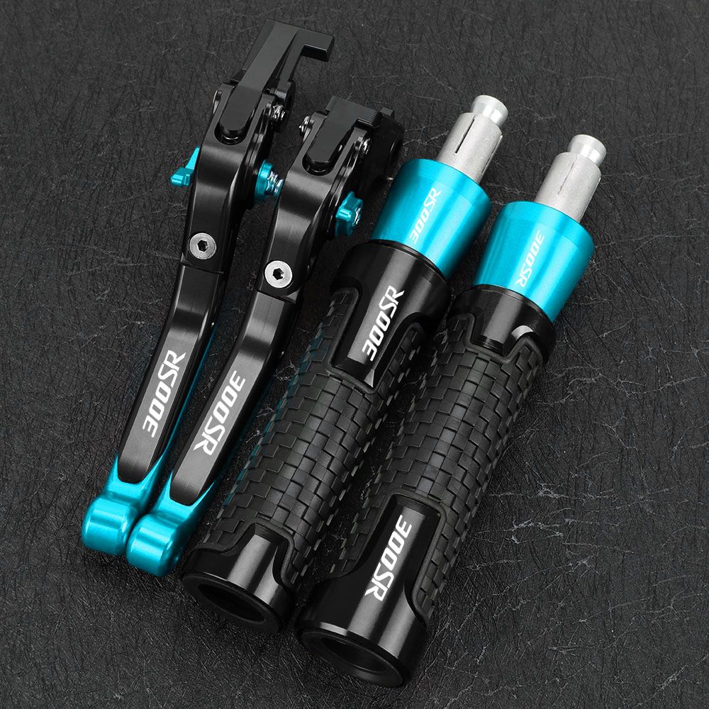 JINMOCYCLE CFMOTO 300SR SR300 2021〜2024対応 ブレーキ＆クラッチレバー ハンドルバーグリップエンド アルミ製