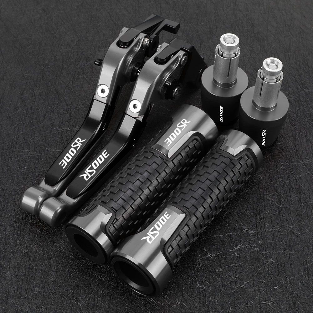 JINMOCYCLE CFMOTO 300SR 2021〜2026対応 ブレーキクラッチレバー ハンドルバー グリップエンド アルミ製