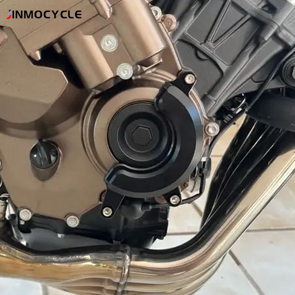 JINMOCYCLE ホンダ CB650R ネオスポーツカフェ CB650 2019〜2026対応 エンジンステーターカバーガード クラッシュパッドフレームスライダープロテクター アルミ製 6,650円