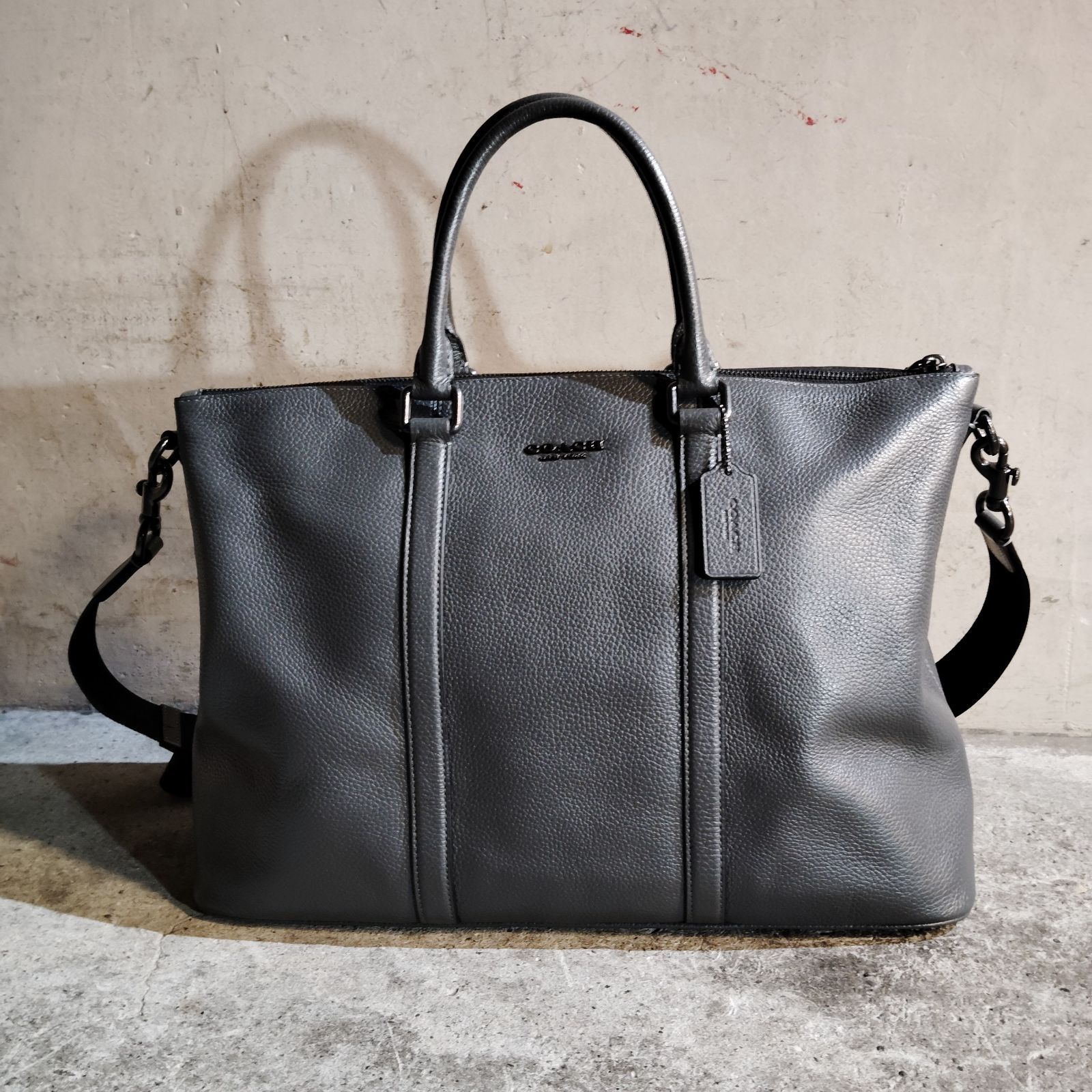 COACH Caleb Work Bag コーチ ケイレブワークバッグ グレー 2WAY K2444-CY769
