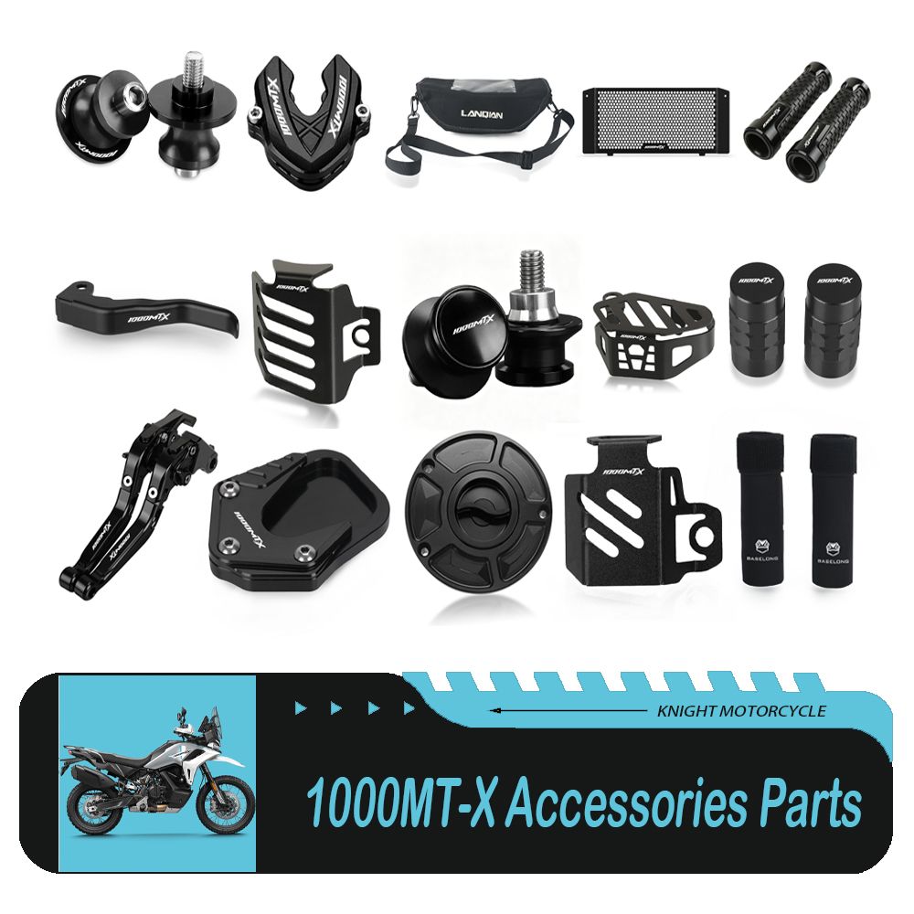 YUANQIAN CFMOTO 1000MT-X 1000MTX 2026〜2027対応 ラジエーターガードグリルカバー ブレーキクラッチレバー アクセサリーパーツ