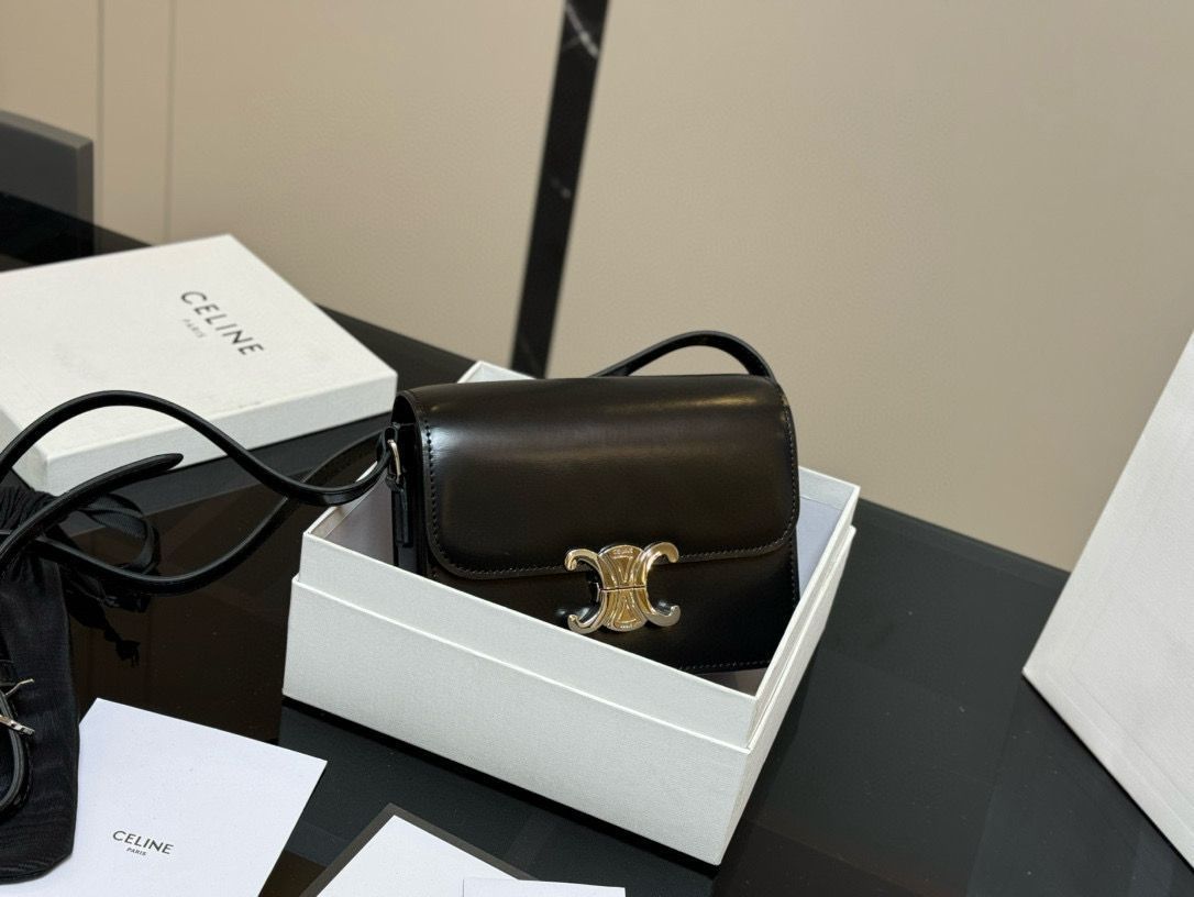 [Celine] トリオンフ ミニバッグ - 専用ボックス付き | セリーヌ レディースバッグ[本日特価|新品未使用品]
