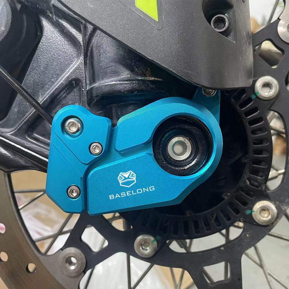 YUANQIAN CFMOTO 450MT Ibex450 2024〜2026対応 フロントフォークシューズカバー ABSセンサープロテクター CNCアルミ製 16,476円
