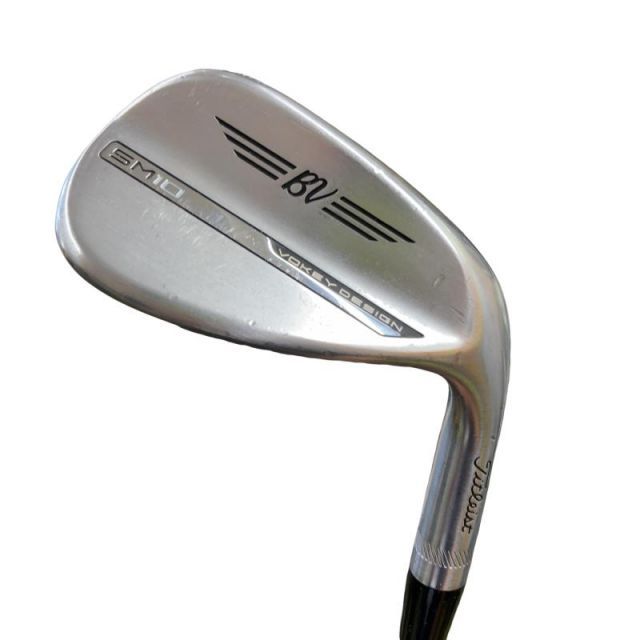 【中古】 タイトリスト VOKEY SPIN MILLED SM10 ツアークロム 54°/14°F ウェッジ WG 純正特注シャフト (フレックスその他) メンズ 男性用 右利き 右用 Cランク ゴルフクラブ