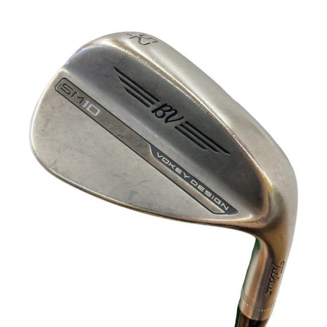 【中古】 タイトリスト VOKEY SPIN MILLED SM10 ニッケル 52°/12°F ウェッジ WG BV 105 (フレックスその他) メンズ 男性用 右利き 右用 Cランク ゴルフクラブ