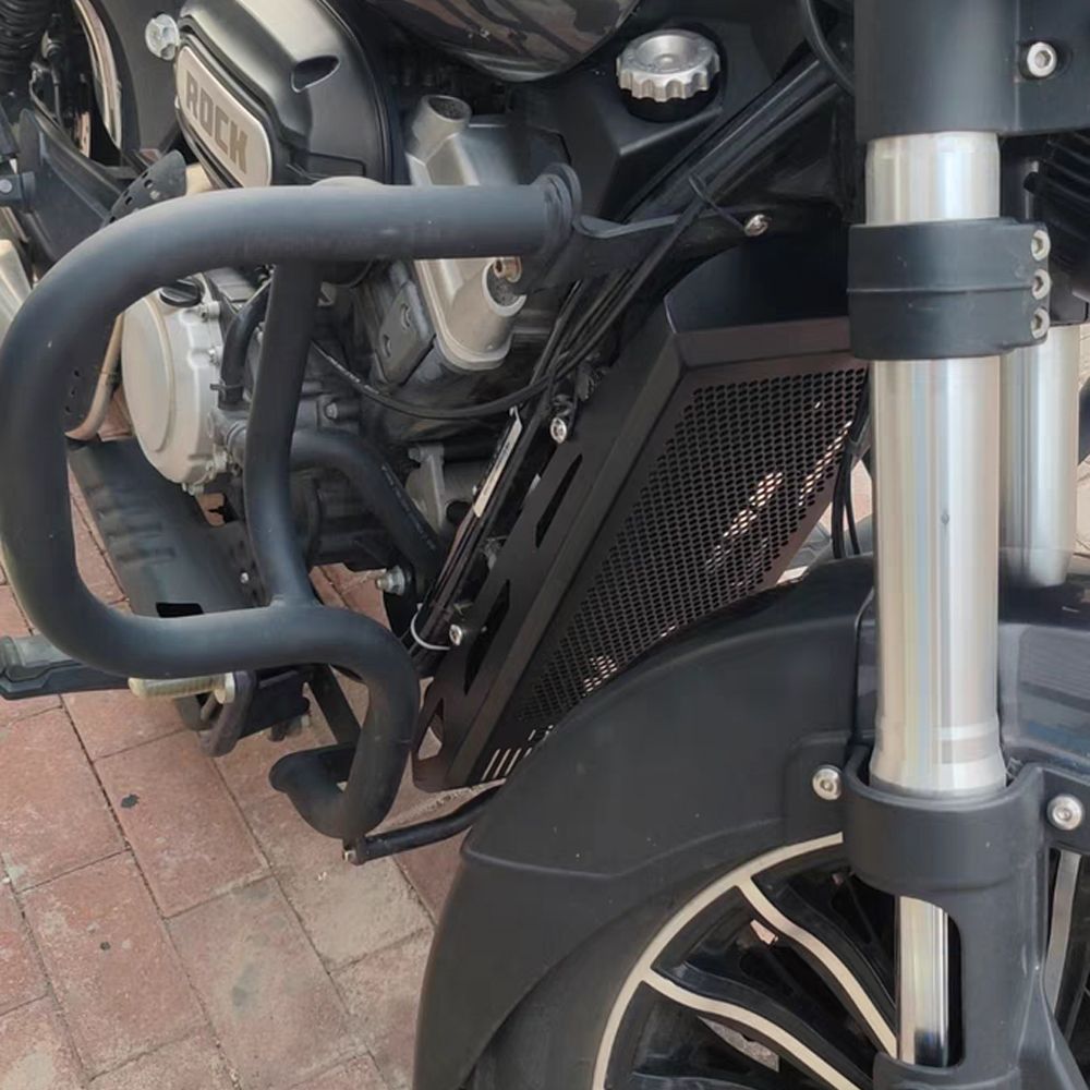 JINMOCYCLE BENDA BD300 BD 300 2021〜2025対応 ラジエーターグリルガードカバー プロテクター ブラック アルミ製 6,120円