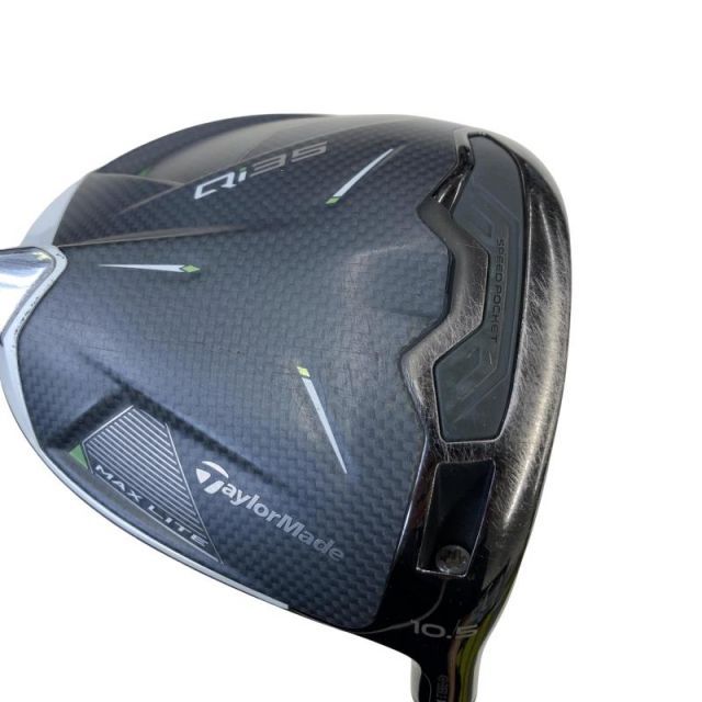 【中古】 テーラーメイド Qi35 MAX LITE 10.5° ドライバー DR AIR SPEEDER TM(Qi35 DR) (フレックスSR) メンズ 男性用 右利き 右用 Dランク ゴルフクラブ