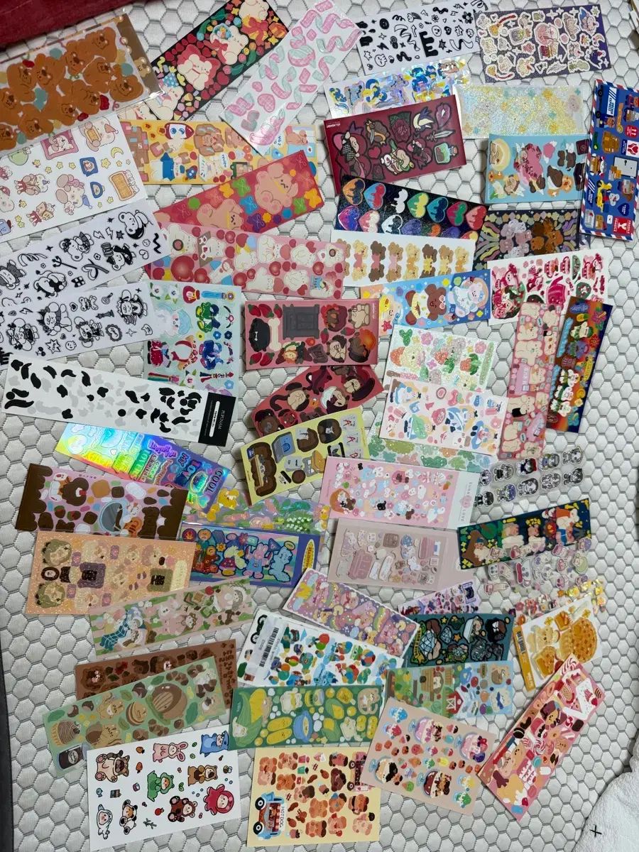 韓国国内作家 キャラクター シールステッカー 62枚 6,662円