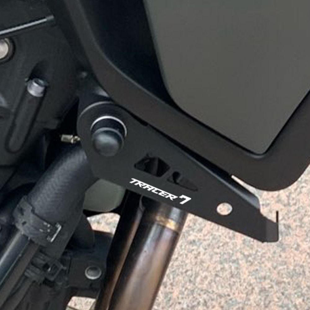 YUANQIAN ヤマハ TRACER700 TRACER7 TRACER7GT 2020〜2024対応 補助ライトマウントブラケット フォグランプ用 アルミ製