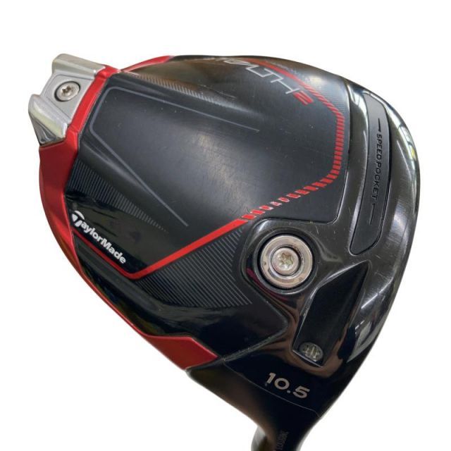 【中古】 テーラーメイド STEALTH2 10.5° ドライバー DR 純正特注シャフト (フレックスS) メンズ 男性用 右利き 右用 Cランク ゴルフクラブ