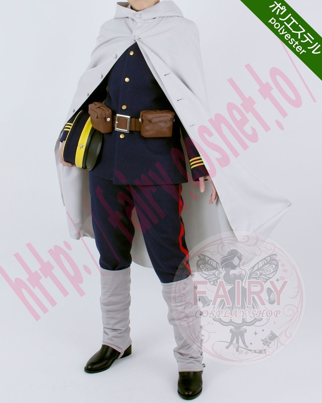 ゴールデンカムイ　【ポリVer】　第七師団軍服　尾形百之助風　コスプレ衣装　女性Mサイズ　単品可　サイズセミオーダー可