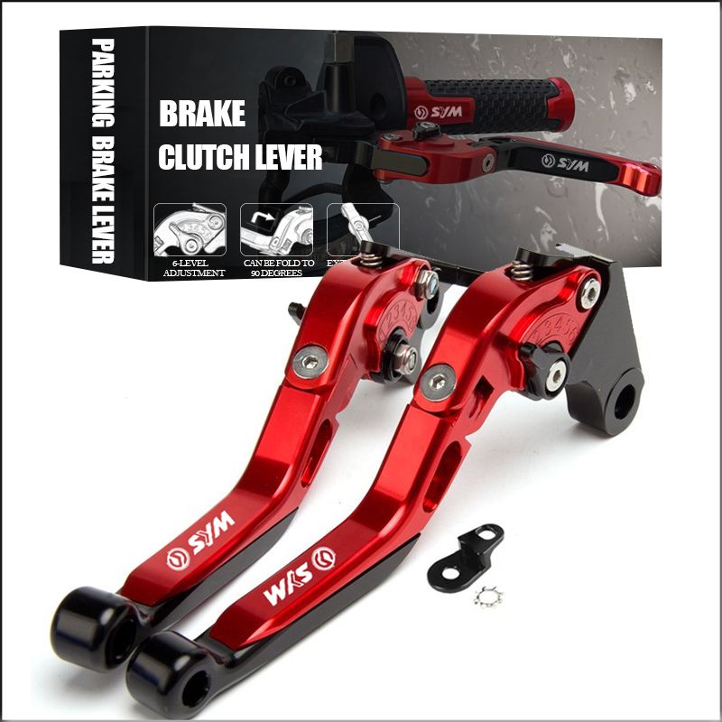 YUJIE.M SYM Cruisym GTS Joymax Z 125 250 300 Z300 RV250対応 ロック付きパーキングハンドルクラッチブレーキレバー