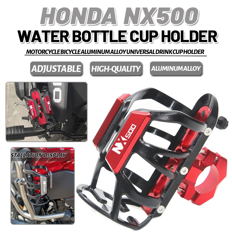 YUJIE.M ホンダ NX500対応 CNCドリンクホルダー ボトルケージ